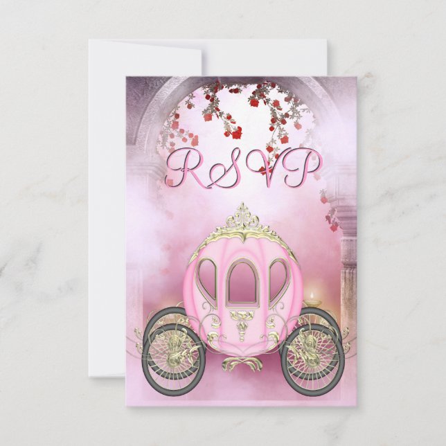 Porte-princesse rose enchantée RSVP (Devant)