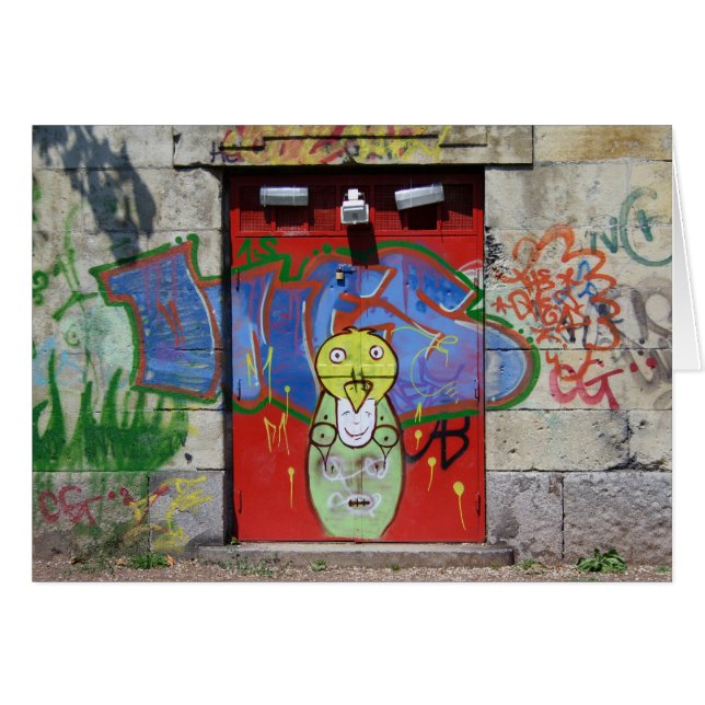 Porte rouge (Devant horizontal)