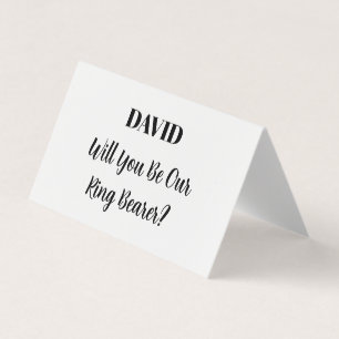 Porte-sonnerie Nom personnalisé Mariage Simple Min