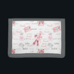 Portefeuille À 3 Volets Ballet Ballerina Chaussures roses Personnalisées<br><div class="desc">This design may be personalized in the area provided by changing the Phoand/or text. Or it can be customized by choosing the click to customize further option and delete or change the color of the background, add text, change the text color style, or delete the text for an image only...</div>