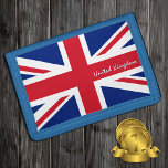 Portefeuille À 3 Volets British Flag wallet, Royaume-Uni patriot /sport<br><div class="desc">Patriotic British Flag "Union Jack" portefeuille de mode & Royaume-Uni / Grande-Bretagne - amour mon pays,  fête des pères,  vacances,  patriotes /fans de sport</div>