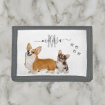 Portefeuille À 3 Volets Corgi Love Aquarelle Monogramme Personnalisé<br><div class="desc">Cette conception peut être personnalisée dans la zone fournie en modifiant la photo et/ou le texte. Vous pouvez également le customiser en cliquant sur Personnaliser ce Modèle, puis en choisissant l'option cliquer pour customiser et supprimer ou modifier la couleur de l'arrière - plan, ajouter du texte, modifier la couleur ou...</div>