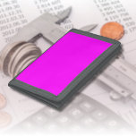 Portefeuille À 3 Volets Couleur solide Fuchsia | Classic Elegant<br><div class="desc">Couleur solide Fuchsia | Classique | Élégant | tendance | Style | Cadeau</div>