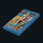 Portefeuille À 3 Volets Dragon coloré Nom personnalisé moderne<br><div class="desc">Dragon coloré Modern Personnalisé Nom Mens Wallets présente un dragon coloré dans les nuages et personnalisé avec votre nom dans la typographie de script moderne. Parfait comme cadeau pour la famille et les amis pour l'anniversaire, Noël, Nouvel An chinois, vacances, Fête des pères, frère, mari, partenaire, meilleurs amis, collègues de...</div>
