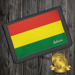 Portefeuille À 3 Volets Drapeau bolivien mode, Bolivie patriotes / sports<br><div class="desc">WALLETS : Bolivie & Bolivie Mode Drapeau - amour mon pays,  cadeaux de voyage,  anniversaire de grand-père,  patriotes nationaux / fans de sports</div>