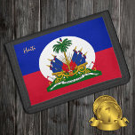Portefeuille À 3 Volets Drapeau haïtien & Haïti mode patriotes / sports<br><div class="desc">WALLETS : Haïti & Drapeau haïtien mode - amour mon pays,  voyage,  patriotes nationaux /fans sportifs</div>