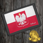 Portefeuille À 3 Volets Drapeau polonais, Pologne patriotes / sports<br><div class="desc">WALLETS : Pologne & polonais Drapeau mode - amour mon pays,  cadeaux de voyage,  anniversaire grand-père,  patriotes nationaux / fans de sports</div>