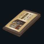 Portefeuille À 3 Volets Gold 80th Birthday World's Best Custom Photo Frame<br><div class="desc">Célébrez l'anniversaire marquant de votre aîné préféré avec ce cadeau classe qui leur rappelle à quel point ils sont fabuleux. Des lignes et des tons clairs de brun, d'or et de crème composent ce cadre simple mais élégant qui peut être customisé avec votre photo, nom, initiales ou autre texte favori....</div>