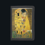 Portefeuille À 3 Volets GUSTAV KLIMT - Le baiser 1907<br><div class="desc">GUSTAV KLIMT - Le baiser 1907
Pétrole et feuille d'or sur la toile</div>