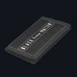 Portefeuille À 3 Volets L'importance de la vie noire | BLM Race Equality M<br><div class="desc">Un "Black lives matter" simple et élégant cite le design d'art avec la typographie urbaine contemporaine et une simple bordure audacieuse. Notre design minimaliste,  moderne,  monochrome noir et blanc est inspiré par le mouvement BLM pour contribuer à sensibiliser au racisme et à l'égalité raciale.</div>