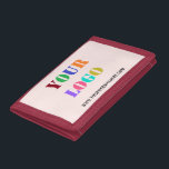 Portefeuille À 3 Volets Logo Entreprise Personnalisée Texte Entreprise Tri<br><div class="desc">Couleurs et polices personnalisées - Portes-valets personnalisées avec votre entreprise Logo et texte Offre promotionnelle Porte-monnaie d'entreprise - Ajouter votre logo / image ou code QR - Photo / et site - Nom - Texte personnalisé / plus - Redimensionner et déplacer des éléments avec l'outil de personnalisation. Choisissez / ajoutez...</div>