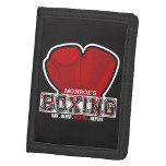 Portefeuille À 3 Volets NOM personnalisé Boxer Boxer Glove Prize<br><div class="desc">Personnalisez ce cadeau unique et unique personnalisé Nom Boxer Boxing Glove Prize Fighting Gift. Un complément parfait à votre décor maison et garage pour amateurs de boxe! Personnalisé avec votre nom ou votre texte personnalisé ! Boxe professionnelle - Champion poids lourd - Étincelle - Ringside - Fisticuffs</div>