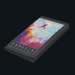 Portefeuille À 3 Volets Parkour Urban Free Runling Freestyling Art Moderne<br><div class="desc">L'impression d'un artiste moderne sur le sport extrême populaire du parkour pratiqué dans une ruelle urbaine colorée.</div>