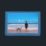 Portefeuille À 3 Volets Personnalisé Personnalisé Votre Animal Photo Tripl<br><div class="desc">Portes-photos personnalisées - Votre propre design avec animal de compagnie - Chien / Chat - Famille personnalisée / Amis / Animaux de compagnie ou Cadeau personnel - Ajouter votre photo / ou Texte / Nom - Redimensionner et déplacer ou ajouter des éléments / du texte avec l'outil de personnalisation! Vous...</div>