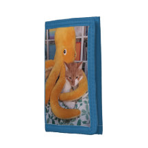 Porte-monnaie Octopus Cat
