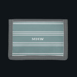 Portefeuille À 3 Volets Portes-valets monogrammes personnalisés<br><div class="desc">Remplacez le champ de texte par ce que vous voulez. Vous pouvez modifier la police, sa taille et sa couleur en utilisant la fonction "Customiser", ainsi que changer la couleur arrière - plan de cet élément à n'importe quelle couleur de votre choix. Voir mon magasin pour plus d'articles avec ce...</div>