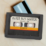 Portefeuille À 3 Volets Retro Oldie Mais Goodie Cassette Anniversaire<br><div class="desc">Porte-cassettes "oldie but goodie" cool rétro avec date ou année d'anniversaire. Idéal pour les amateurs de musique classique et ancienne.</div>