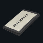 Portefeuille À 3 Volets Science-fiction professionnelle minimaliste<br><div class="desc">Conception simple et professionnelle moderne.</div>