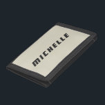 Portefeuille À 3 Volets Science-fiction professionnelle minimaliste<br><div class="desc">Conception simple et professionnelle moderne.</div>