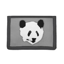 Visage de l'ours de panda géant