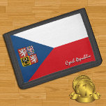 Portefeuille À 3 Volets Wallets de la Tchéquie patriotique, mode du drapea<br><div class="desc">Portes-valets de la Tchéquie patriotique avec la mode du drapeau tchèque - amour mon pays,  cadeaux de voyage,  anniversaire de grand-père,  patriotes nationaux / fans de sports</div>