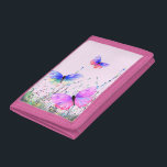 Portefeuille Papillons volants<br><div class="desc">Wallets avec papillons colorés Volant dans la nature Papillon Peinture et Fleurs Wallet - ou Choisissez / Ajouter votre texte favori / Couleur - Faites votre cadeau unique - Redimensionnez et déplacez ou ajoutez des éléments avec l'outil de personnalisation! Dessin et design par MIGNED. Vous pouvez également transférer mes designs...</div>