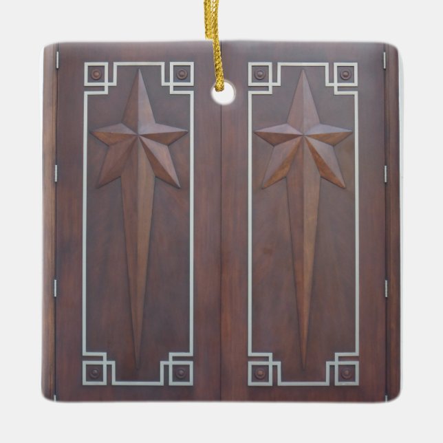 Portes de Temple Ornement en céramique (Devant)