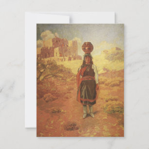 Porteur d'eau indien vintage par EW Rollins