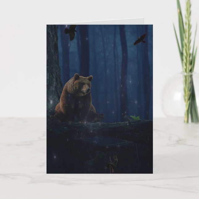 PORTEZ GRIZZLY FIREFLIES IMAGINAIRE CARTE D'ANNIVE (Devant)