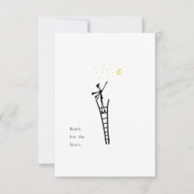 Portez la carte plat Stars