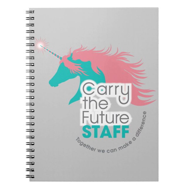 Portez le futur carnet de personnel (Devant)
