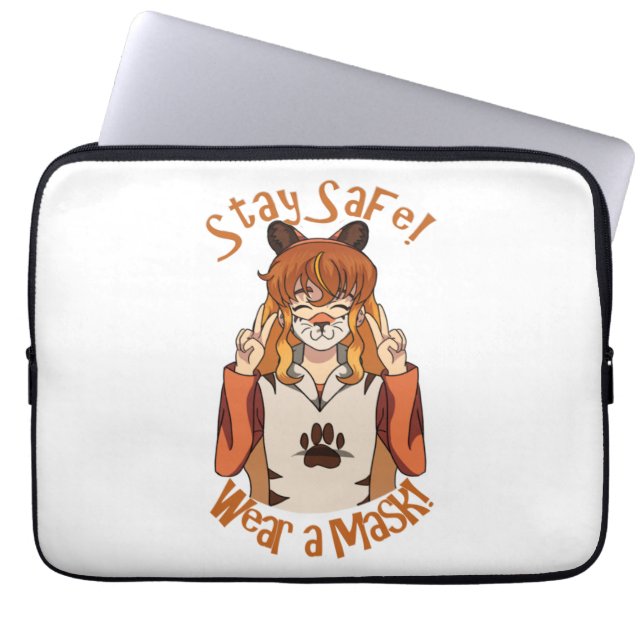 Portez un Masque ! Sac électronique (Devant)