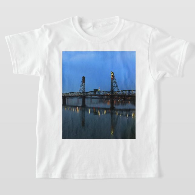 Portland Hawthorne Bridge #2 T-Shirt (Poser)