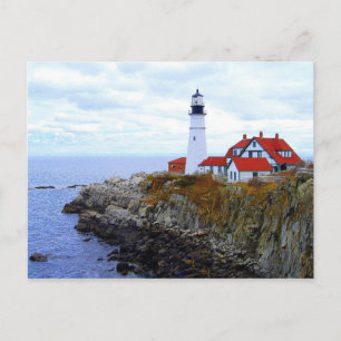 Portland Head Light House, Maine, carte postale