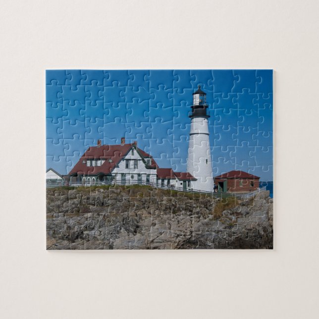 Portland Head Lighthouse Jigsaw Puzzle (Horizontal)