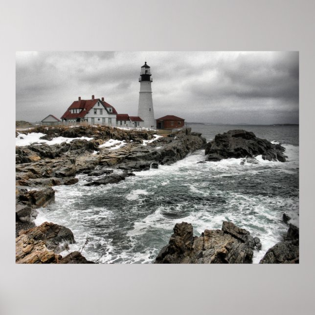 Portland Head Lighthouse - Poster (Devant)