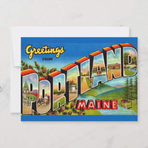 Portland Maine Moving Faire-part