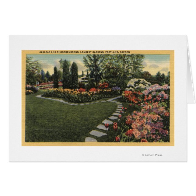 Portland, Oregon - Azaleas & Rhododendrons (Devant horizontal)