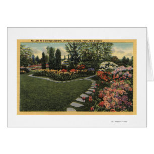 Portland, Orégon - azalées et rhododendrons