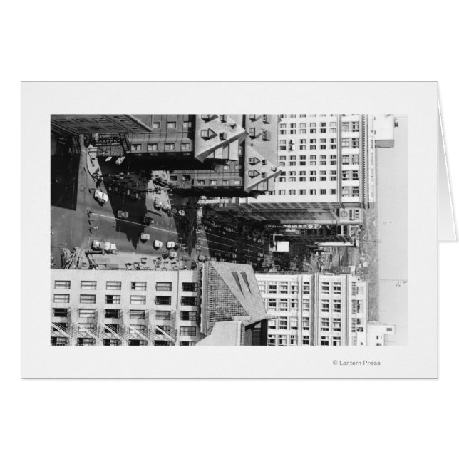 Portland, Oregon City Vue de la 6ème Avenue (Devant horizontal)