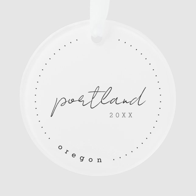 Portland, Oregon OU Travel États-Unis Simple (devant)