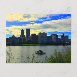 Portland, Oregon Skyline #1 Carte postale
