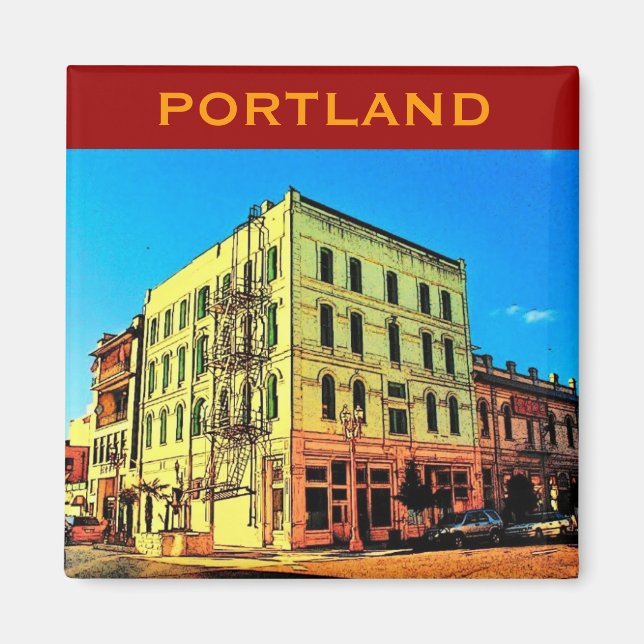 Portland Pearl District Magnet (Devant)