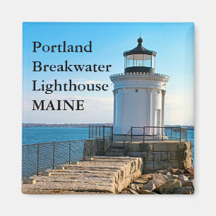 Portland - Phare de brise-lames, Maine Magnet