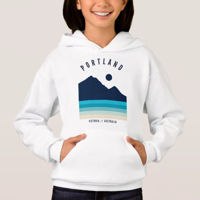 Portland Victoria Australie Retro Vintage Beach (Devant)