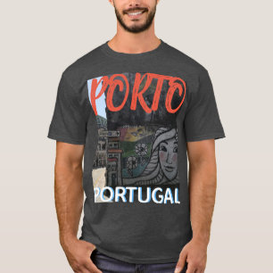 Porto Portugal Street art, T-shirt homme