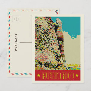 Porto Rico, Cartes postales de l'iguane des Caraïb