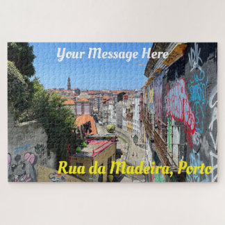 Porto | Rua da Madeira | Puzzle de rue pentue