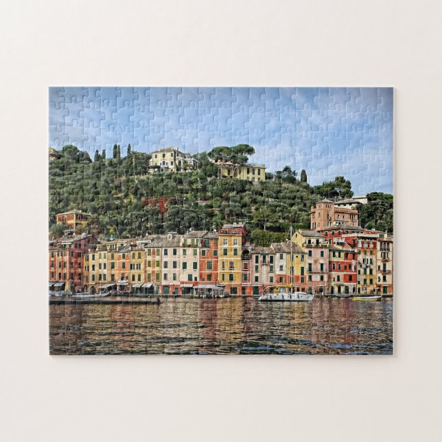 Portofino coloré, Italie - puzzle (Horizontal)