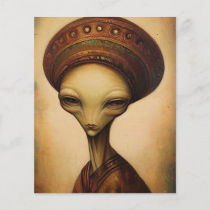 Portrait Alien antique
